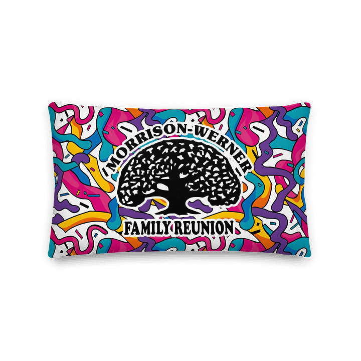 "90s Squiggles" Premium Pillow product image (1)
