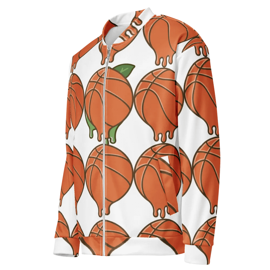 Melting Basketball All-Over Print Bomber Jacket product image (4)