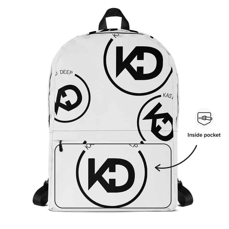KD White Backpack product image (5)