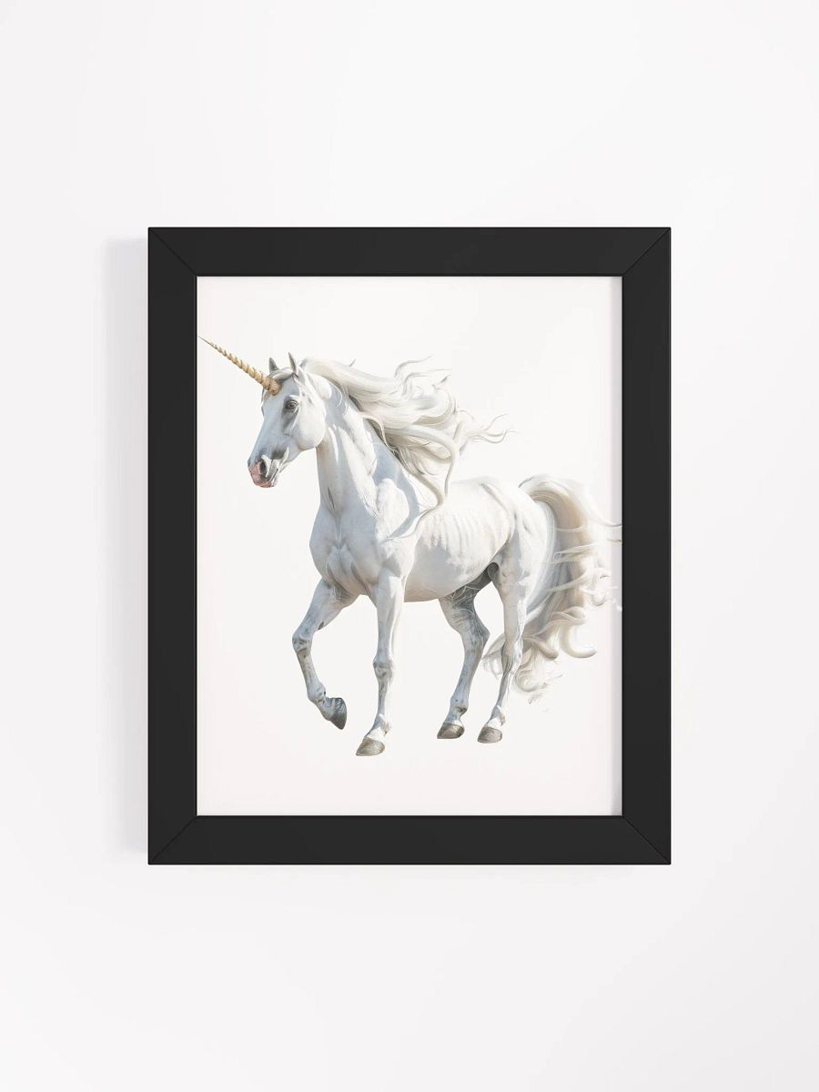 The Unicorn Framed High-Quality Matte Poster product image (23)