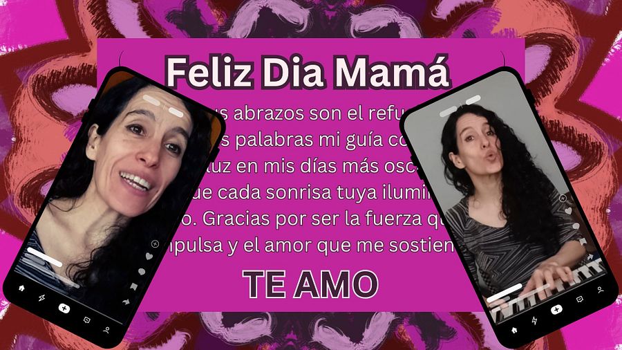 Dia de la Madre Serenata en Video - Tarjeta Personalizable con Canción Original para Mamá product image (4)
