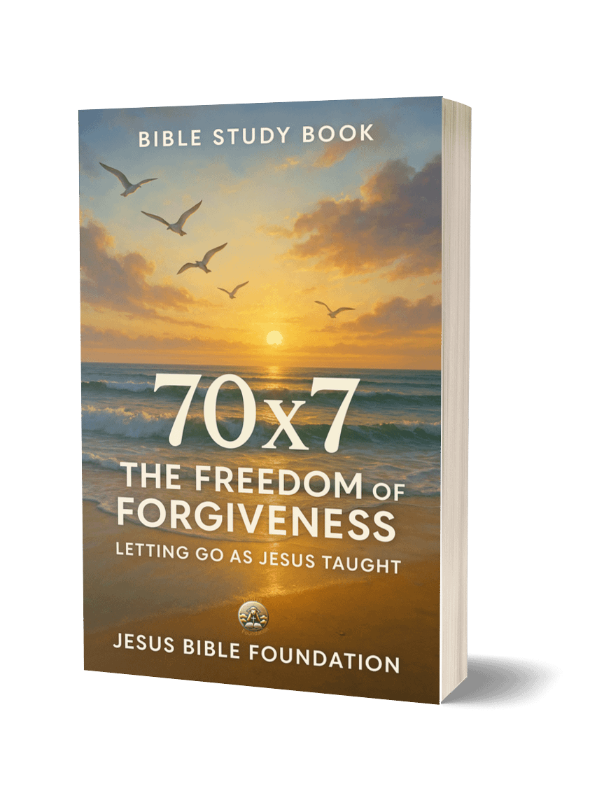 Bible study book 70×7 The Freedom of Forgiveness: Letting Go as Jesus Taught product image (1)