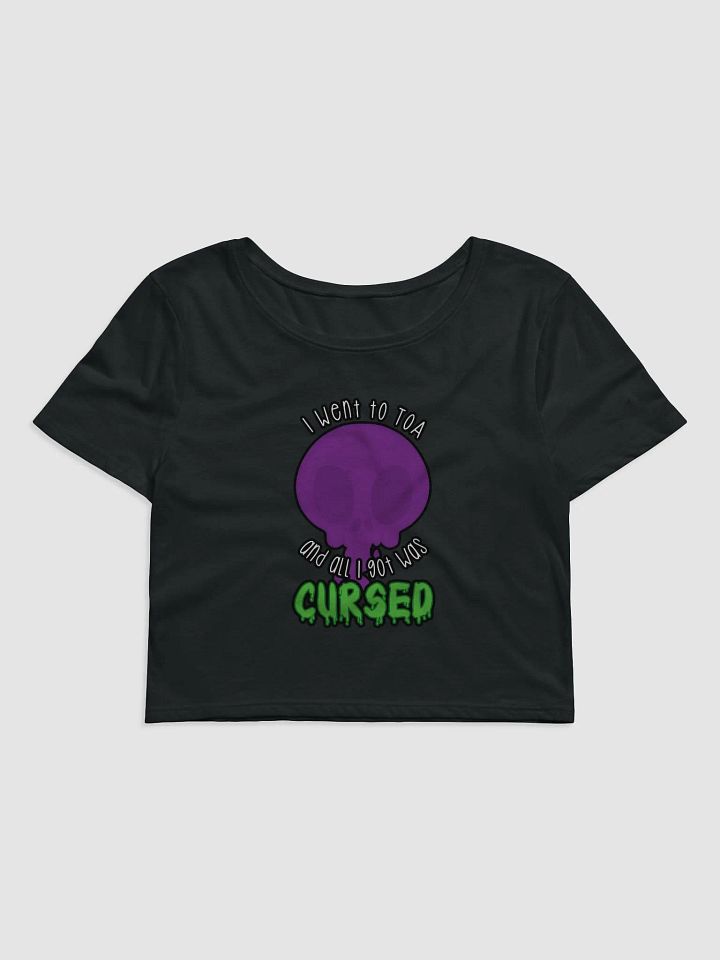 All I Got Was Cursed - Demon Hunter - Crop Tee product image (1)