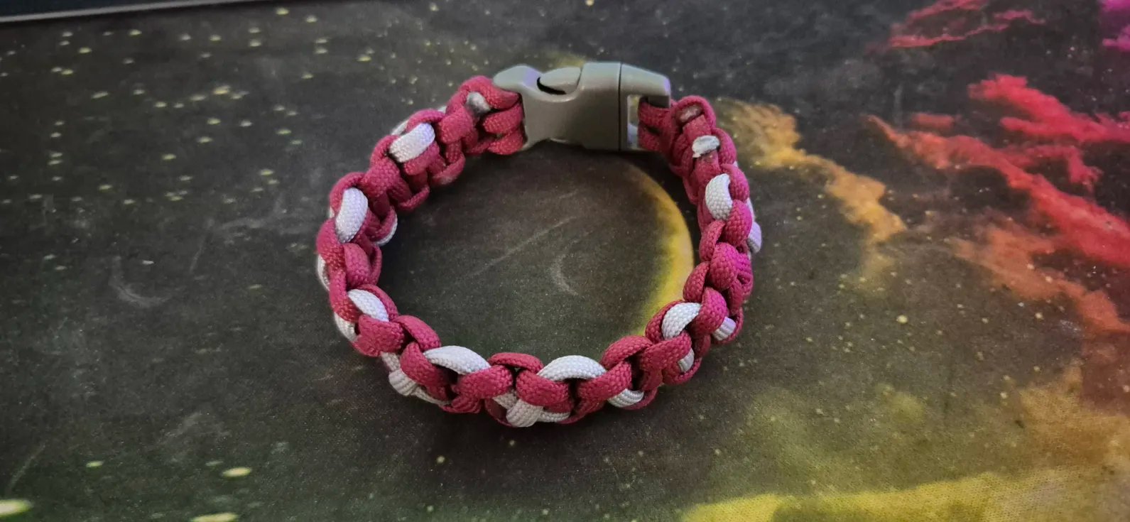 Collage Footbal Colors Bracelet With Clip product image (1)
