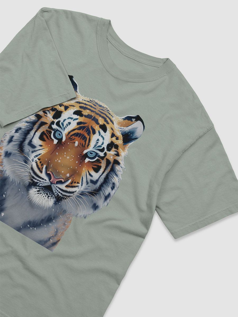 Bold & Beautiful: Captivating Snow Tiger T-Shirt product image (32)