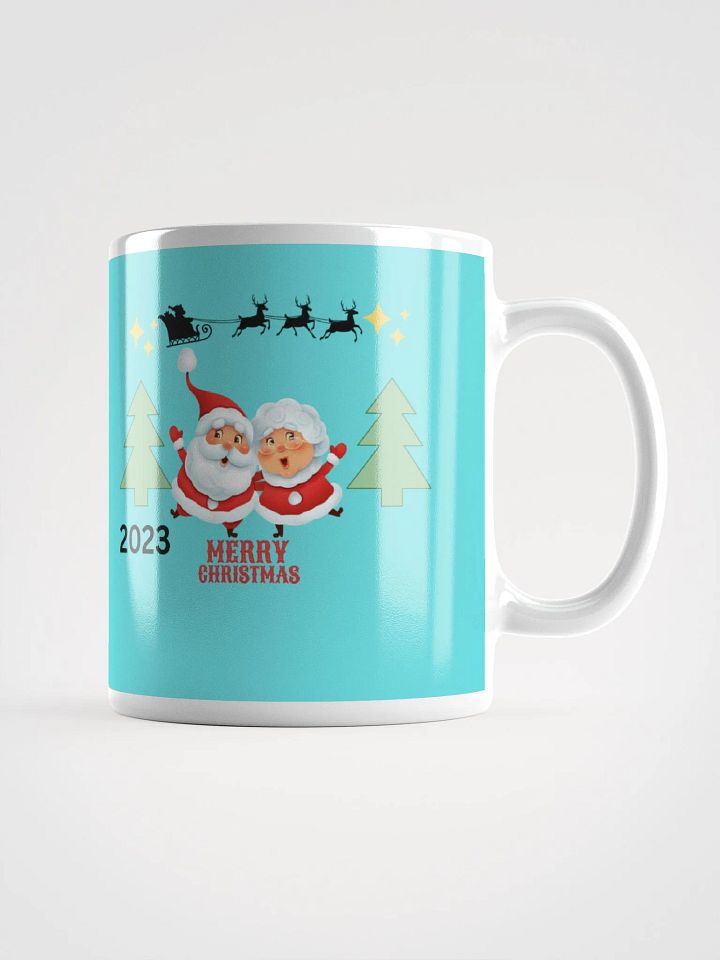 MERRY CHRISTMAS SANTA RIDES 2023 SEA BLUE product image (2)
