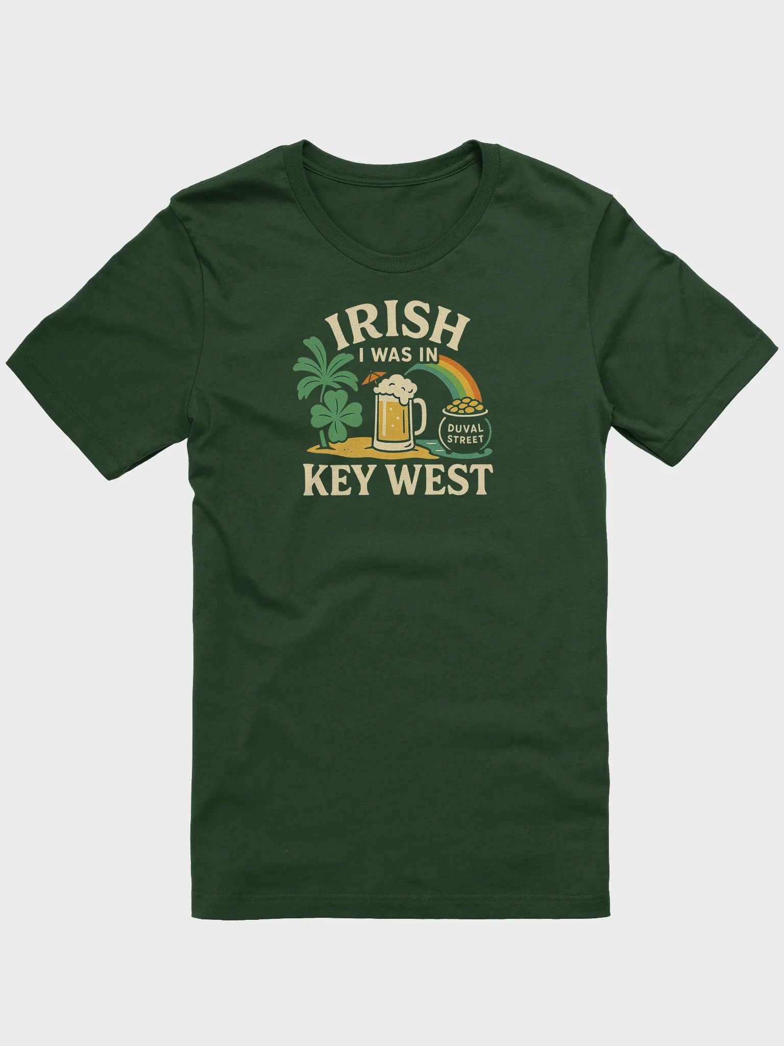 IRISH I was in Key West T-shirt Unisex Ultra Soft Tee product image (3)