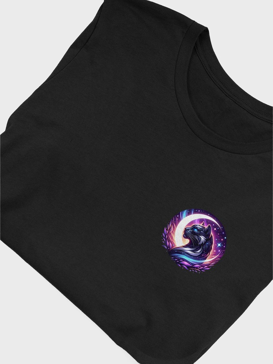 Cosmic Cat Glow Pocket Area T-Shirt product image (14)