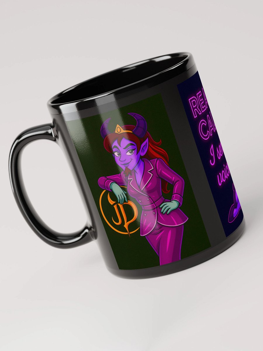 Voicemail Vixen Mug – Jaz the Glam Demonette | Sassy Fantasy Coffee Cup product image (3)