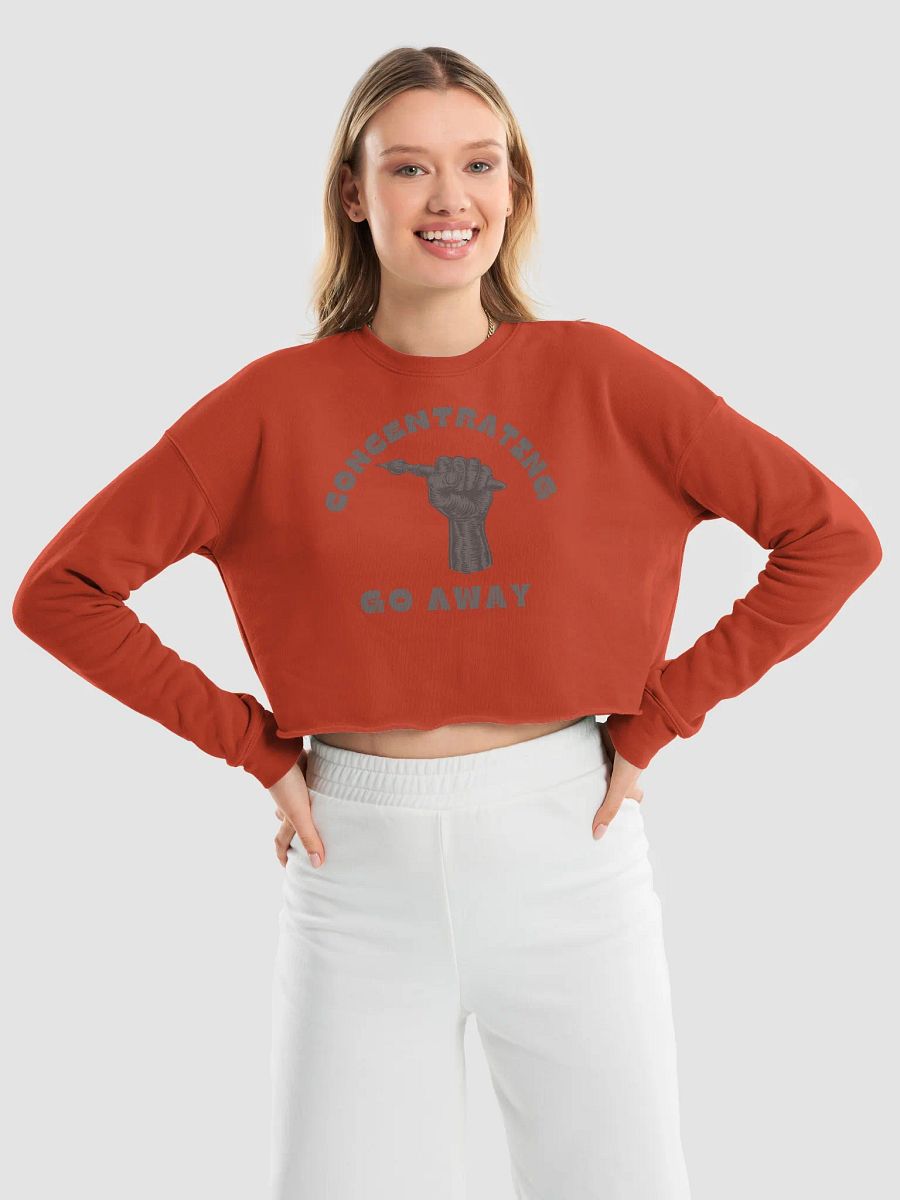 "Concentrating, Go Away" Cropped Sweater product image (9)
