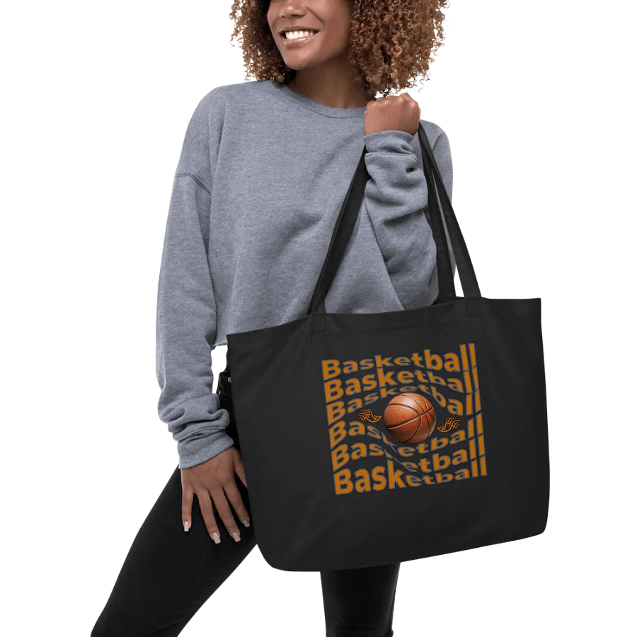 Swirl Basketball Statement Tote product image (3)
