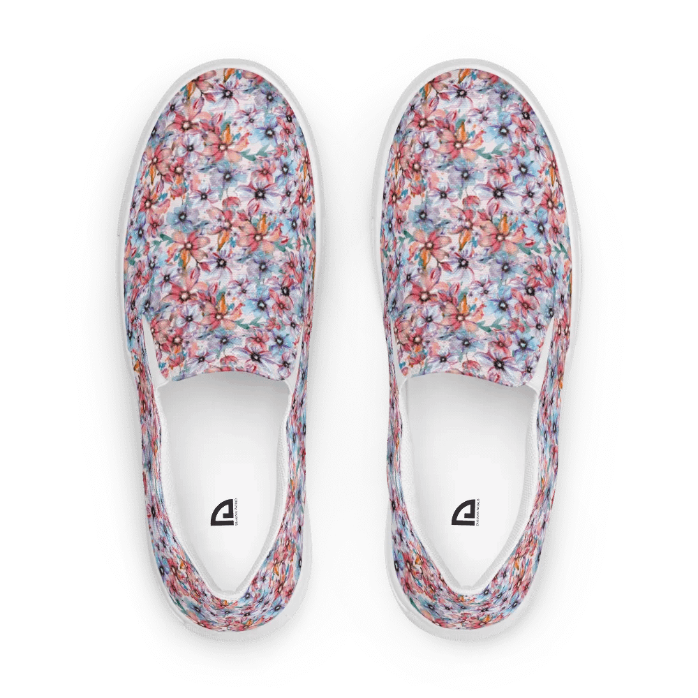 Flower Garden Women Canvas Shoes product image (1)