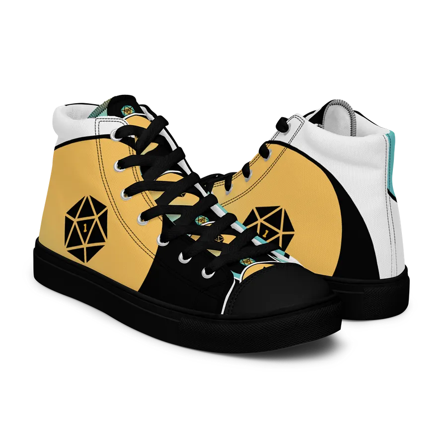 d20 Yin Yang Gradient Hi-Tops product image (9)
