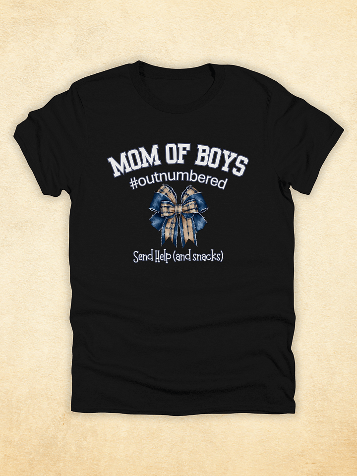 Mom Of Boys T-Shirt, Boy Mom Tee product image (2)