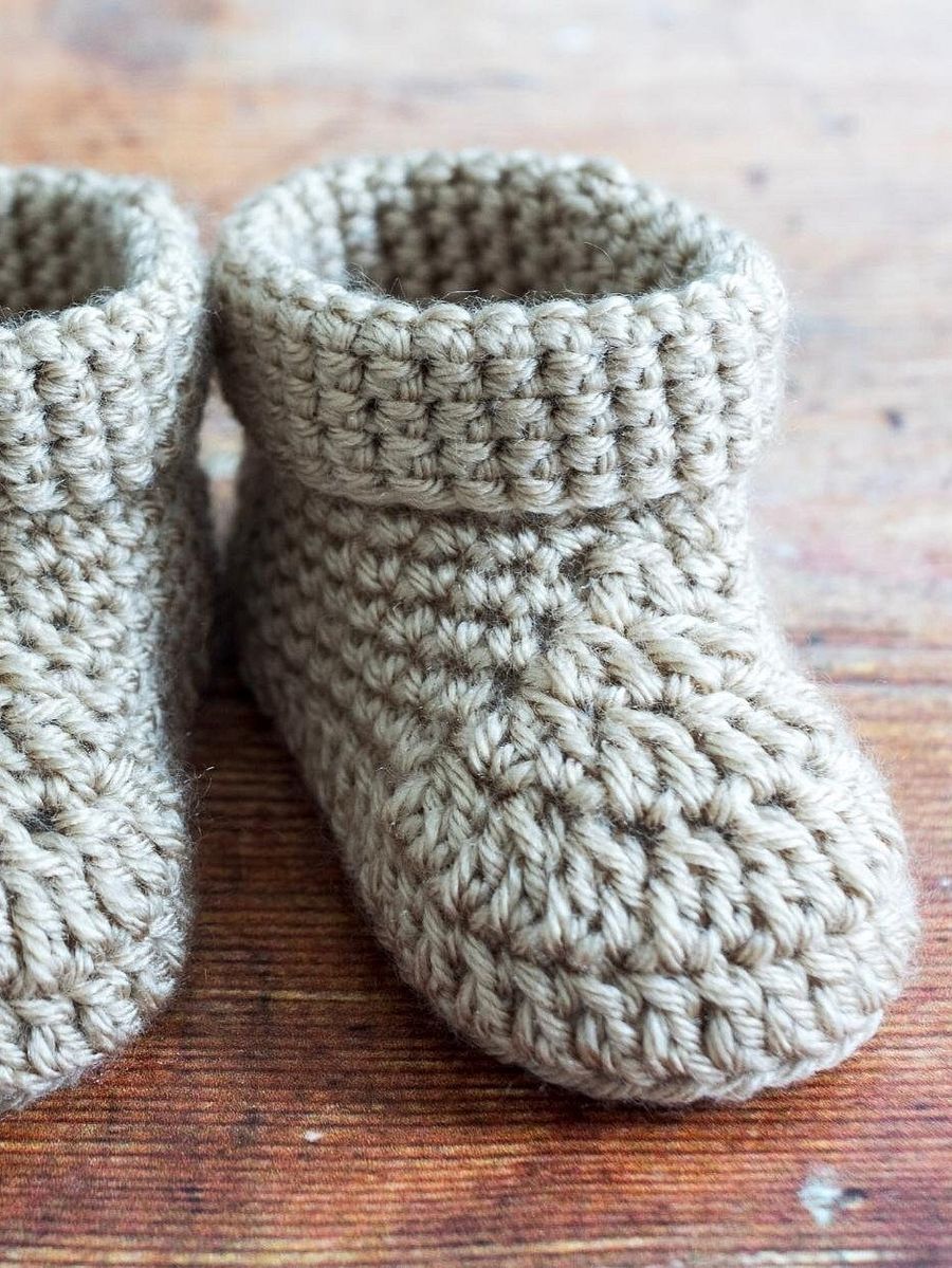 Crochet Pattern: Fast Baby Booties product image (10)
