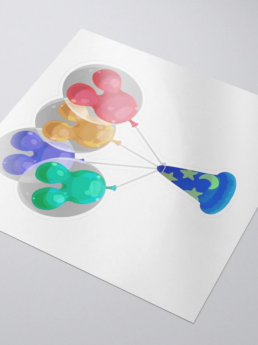 The Flying Balloons Sticker product image (3)