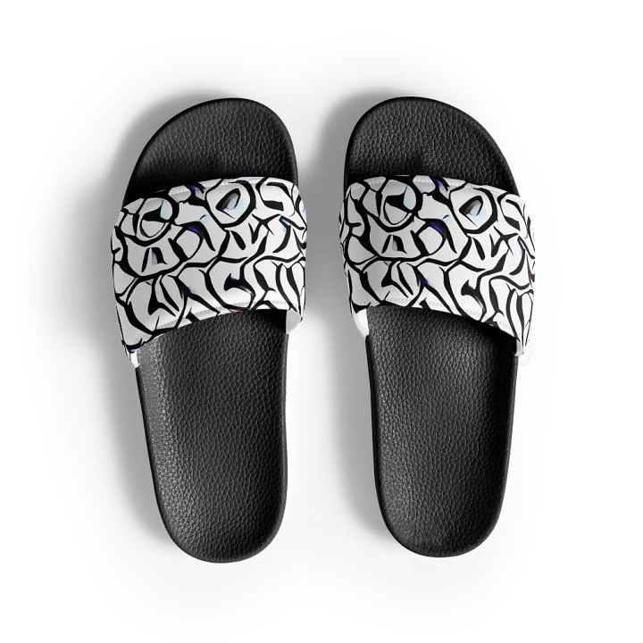 Curly Abstract Pattern - Women's Slides product image (2)