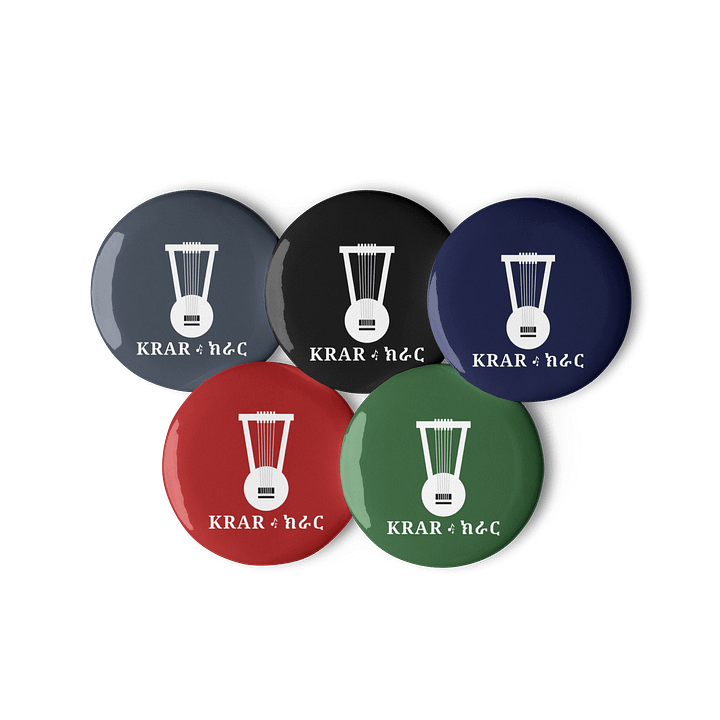 KRAR Geʽez Pin Button Set product image (2)