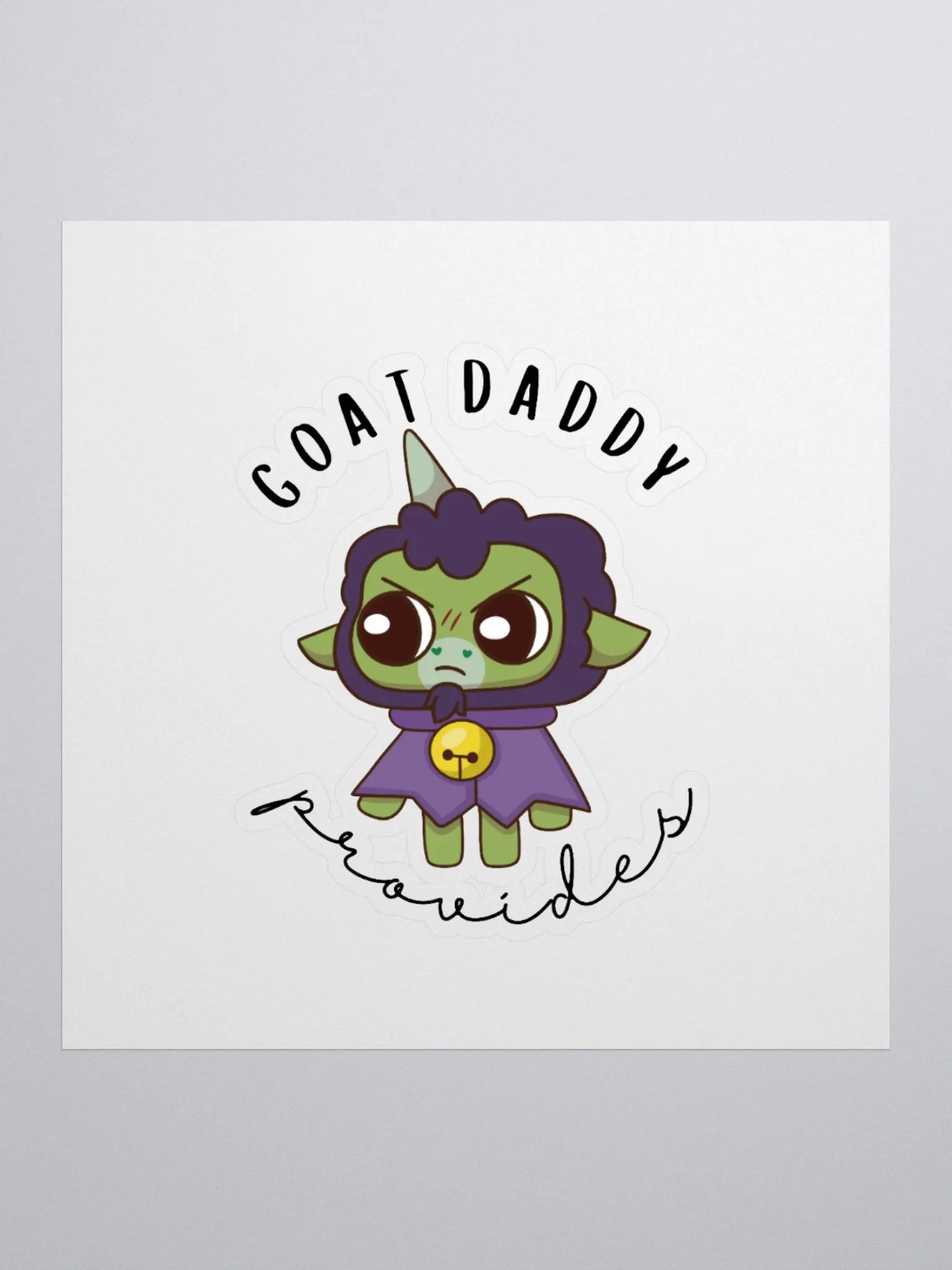 Goat Daddy Provides Sticker product image (3)