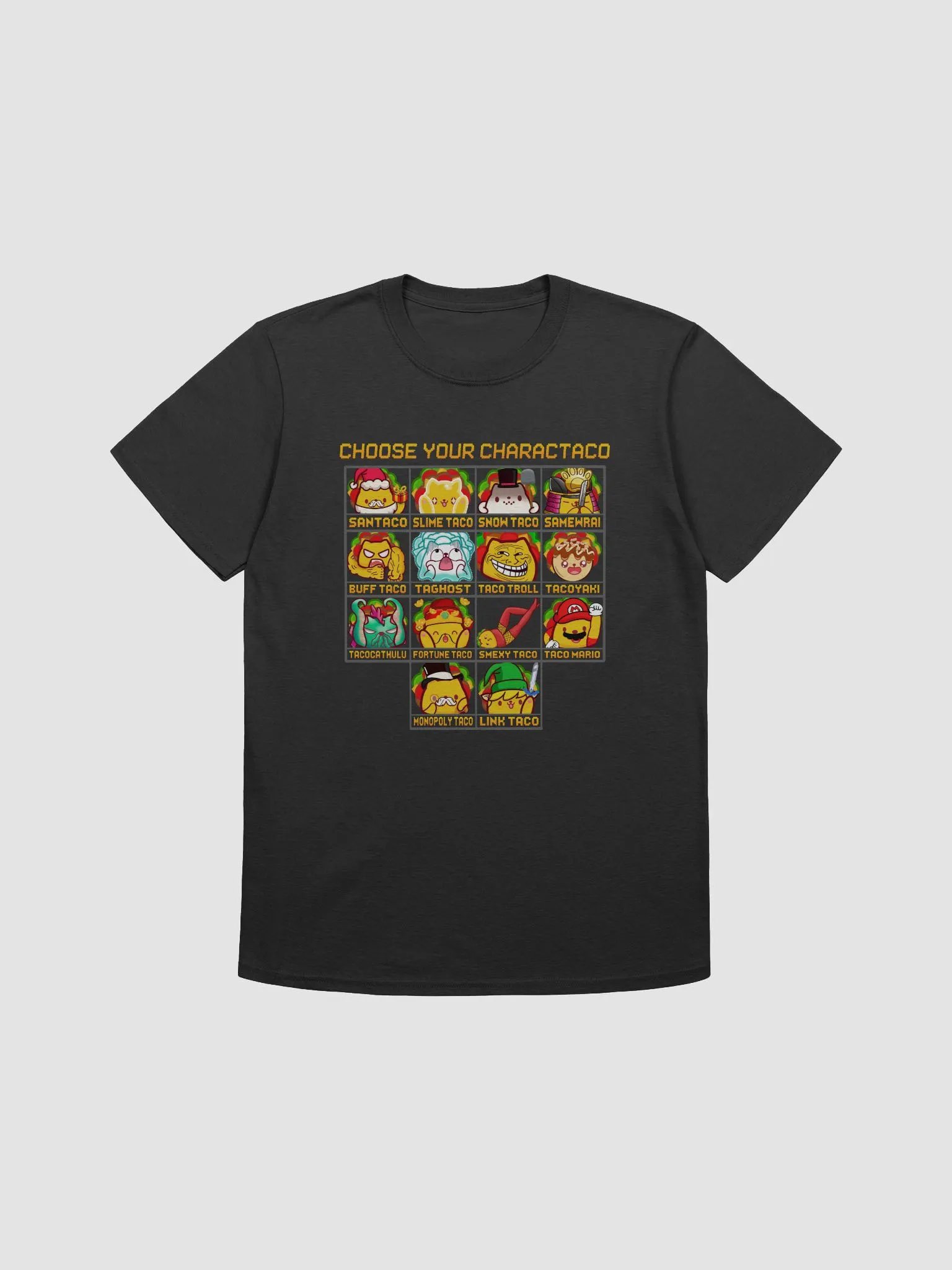 Choose Your Charactaco Retro Arcade Gildan TShirt product image (1)