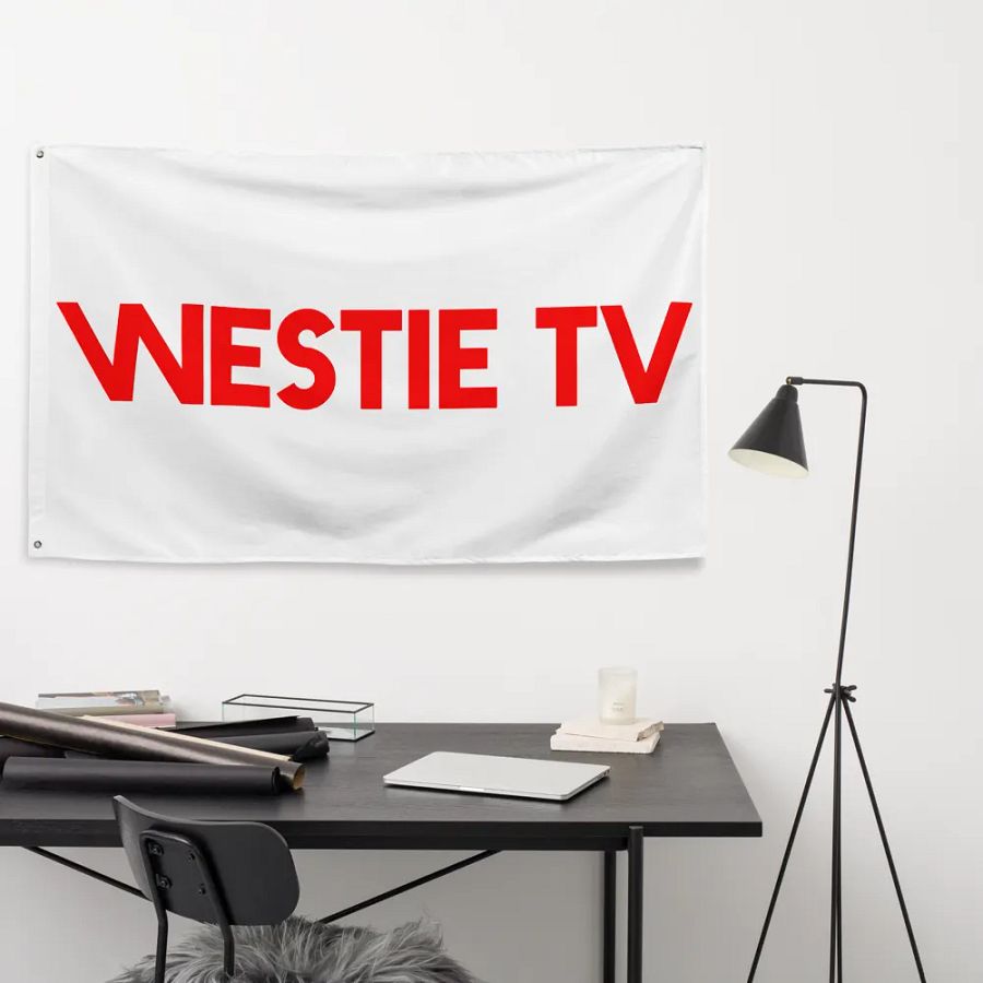 Westie TV Flag product image (9)