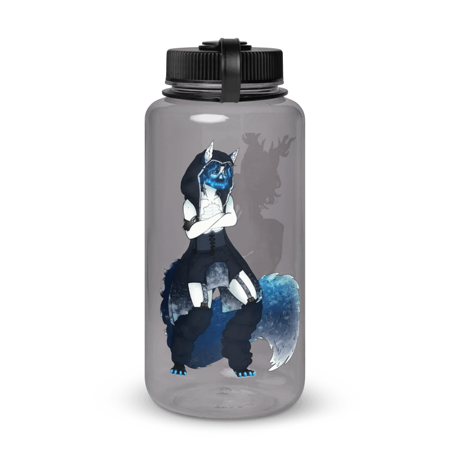 Wide Mouth Plastic Water Bottle - Full Ignis and Nox product image (4)