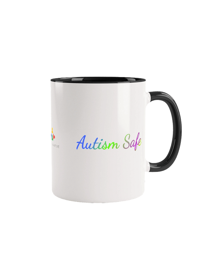 Autism Safe Rainbow Heart Ceramic Mug product image (6)
