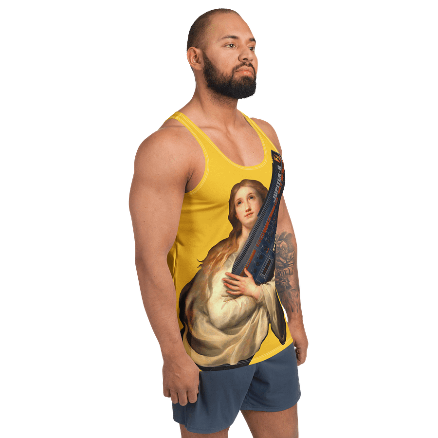 The Immaculate Jupiter Conception (Roland Jupiter 8), classic synth Tribute, Regular fit Tank Top product image (3)