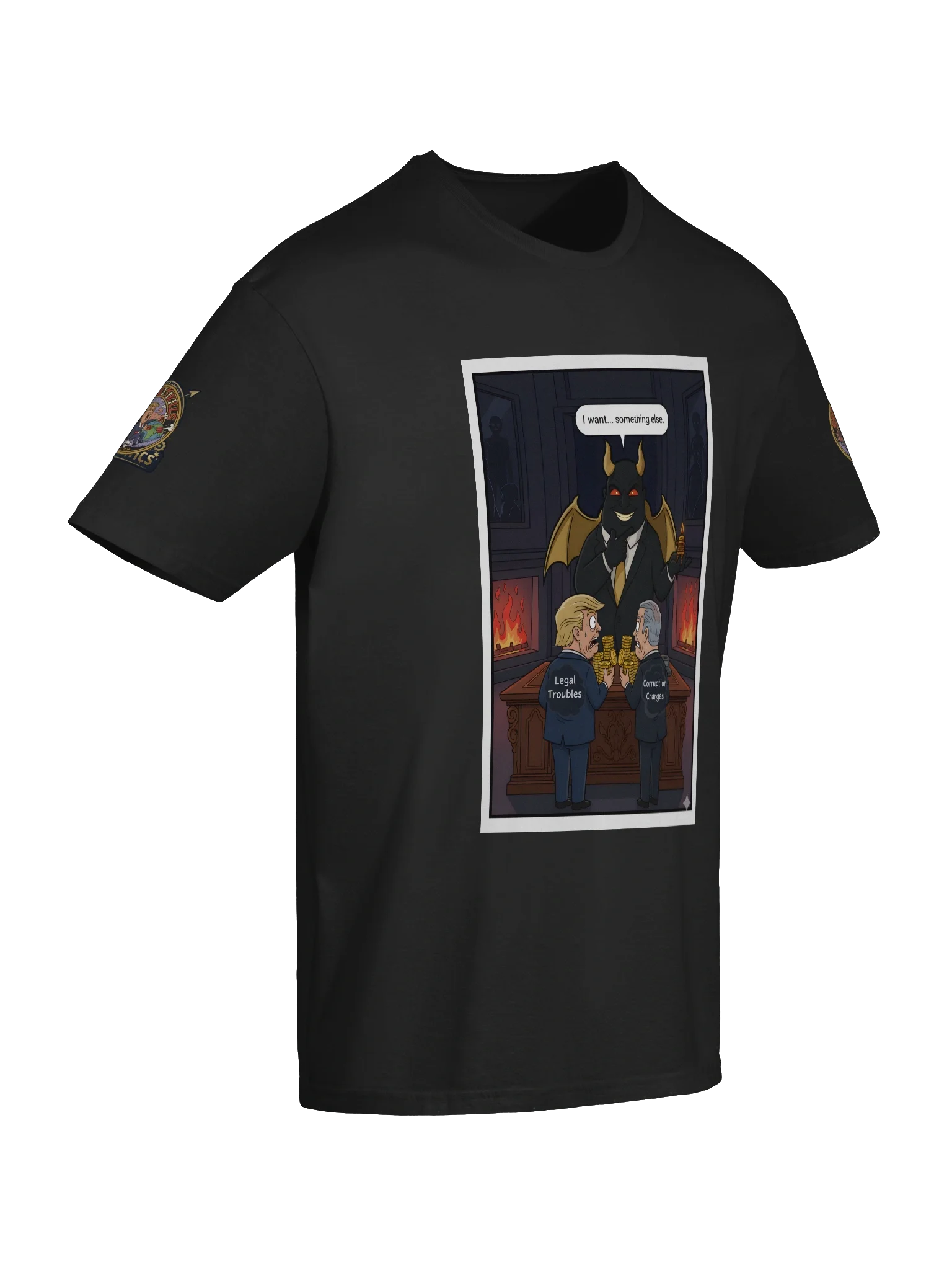 Global Chaos Caricature T-Shirt product image (39)