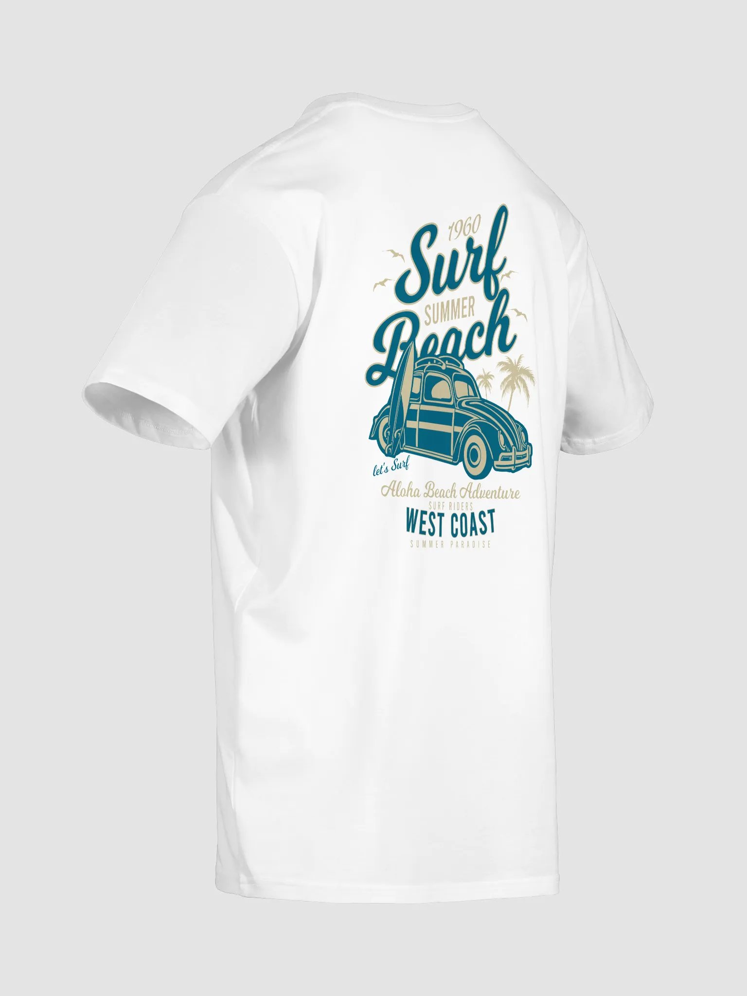 Vintage Surf Summer T-Shirt product image (29)