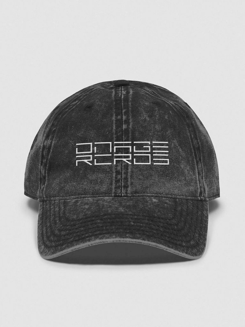 DNAGE RCRDS Hat (Washed Black)