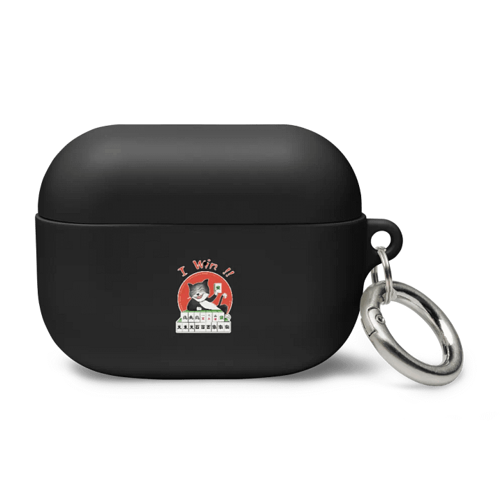 Mahjong cat _i win AirPods Case product image (1)