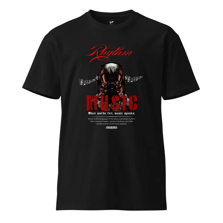 Rhythm MUSIC Unisex Premium T-Shirt product image (1)