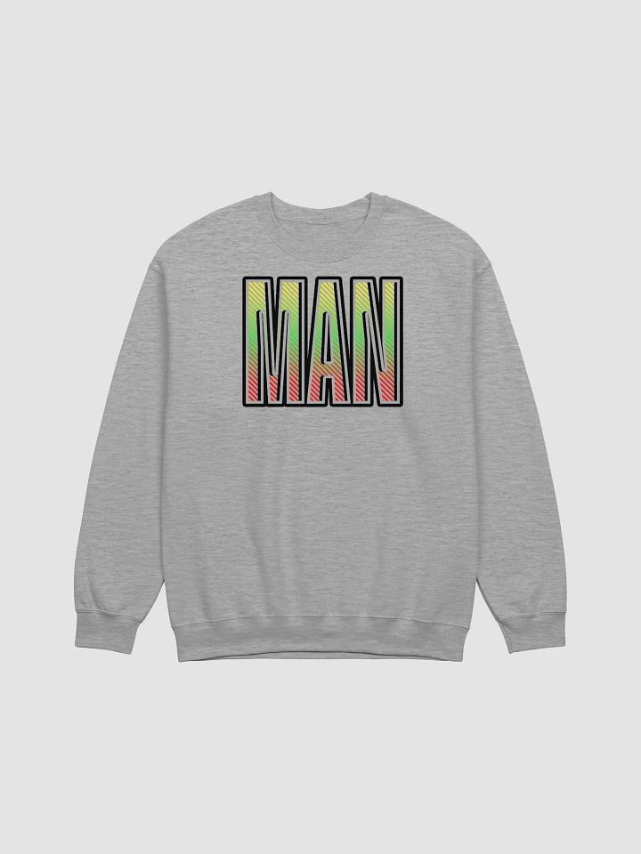 Man Manitoba Vibrant Striped Crewneck product image (21)