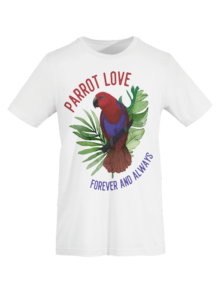 Parrot Love Eclectus Unisex T-Shirt product image (1)