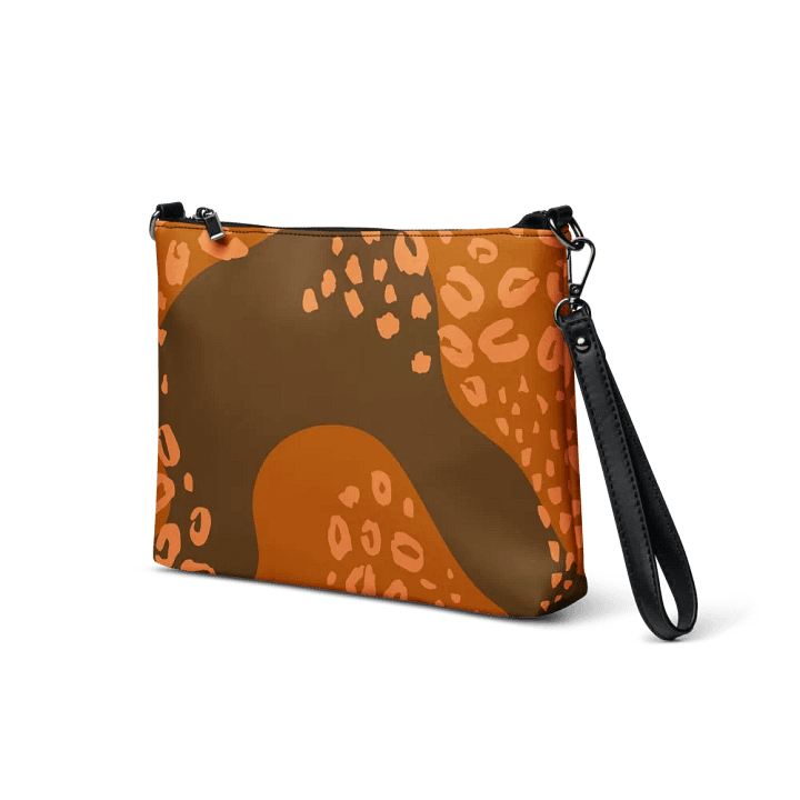 Orange Leopard Allure Crossbody Bag product image (3)