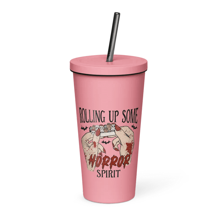 'Rolling Up Some Horror Spirit' Insulated Tumbler product image (3)