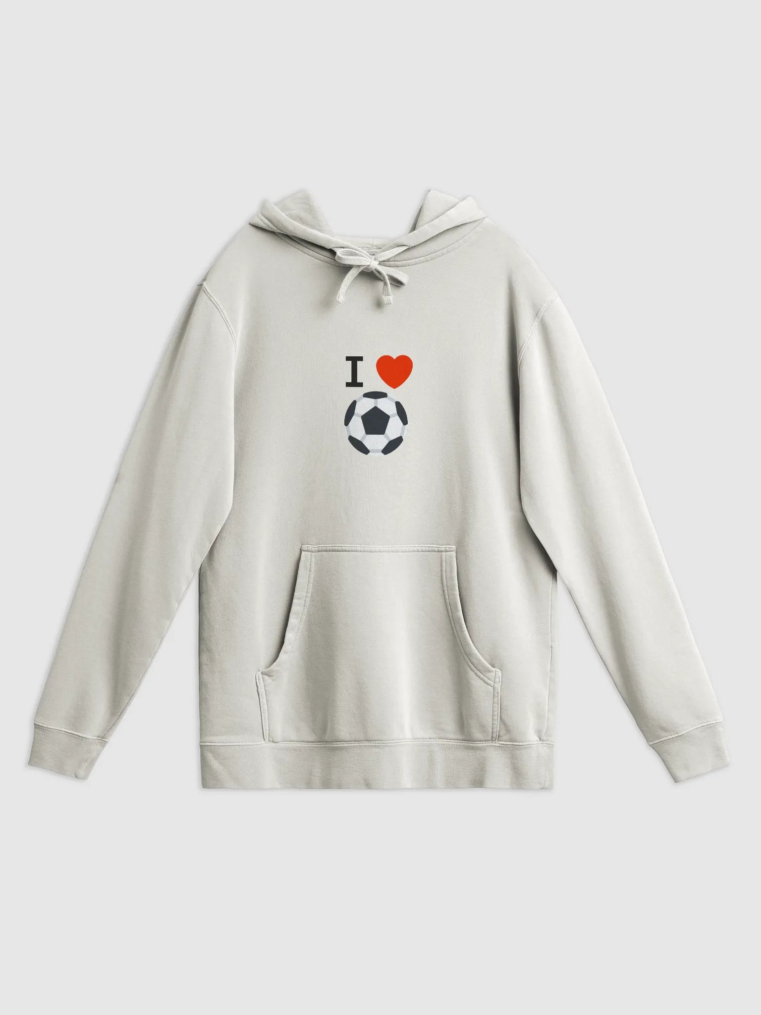 I Love Soccer Top Tier Hoodie product image (1)