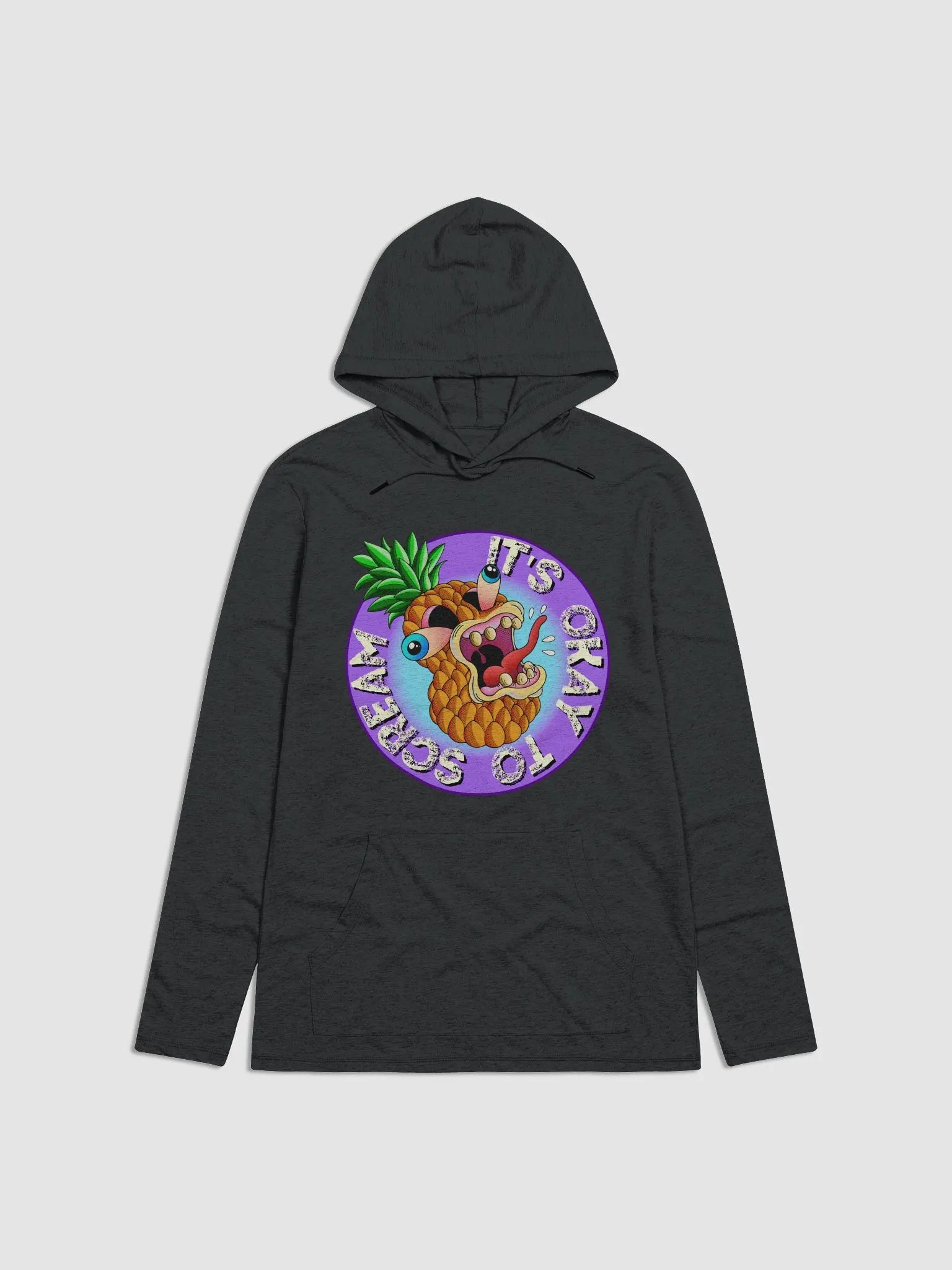 Please Scream: District Lightweight Hoodie product image (1)