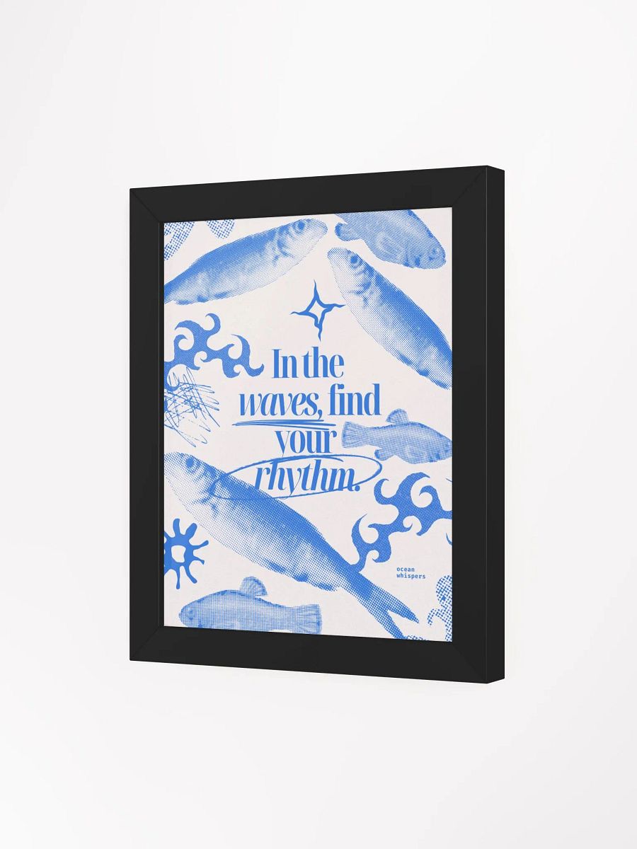 Rhythmic Ocean Dreams Framed Poster product image (19)