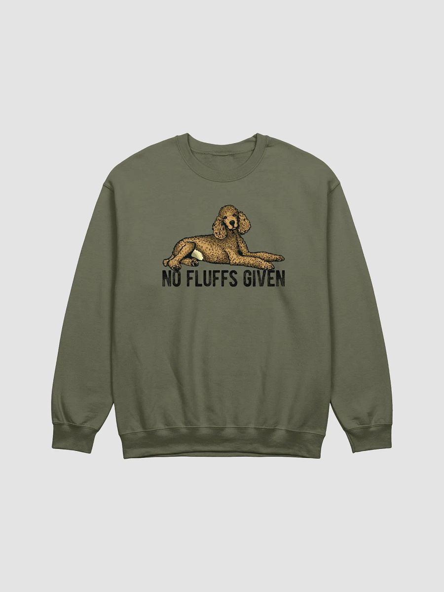 No Fluffs Given Sweatshirt of a Standard Poodle | Funny Shirt for Poodle Paw-rents product image (15)