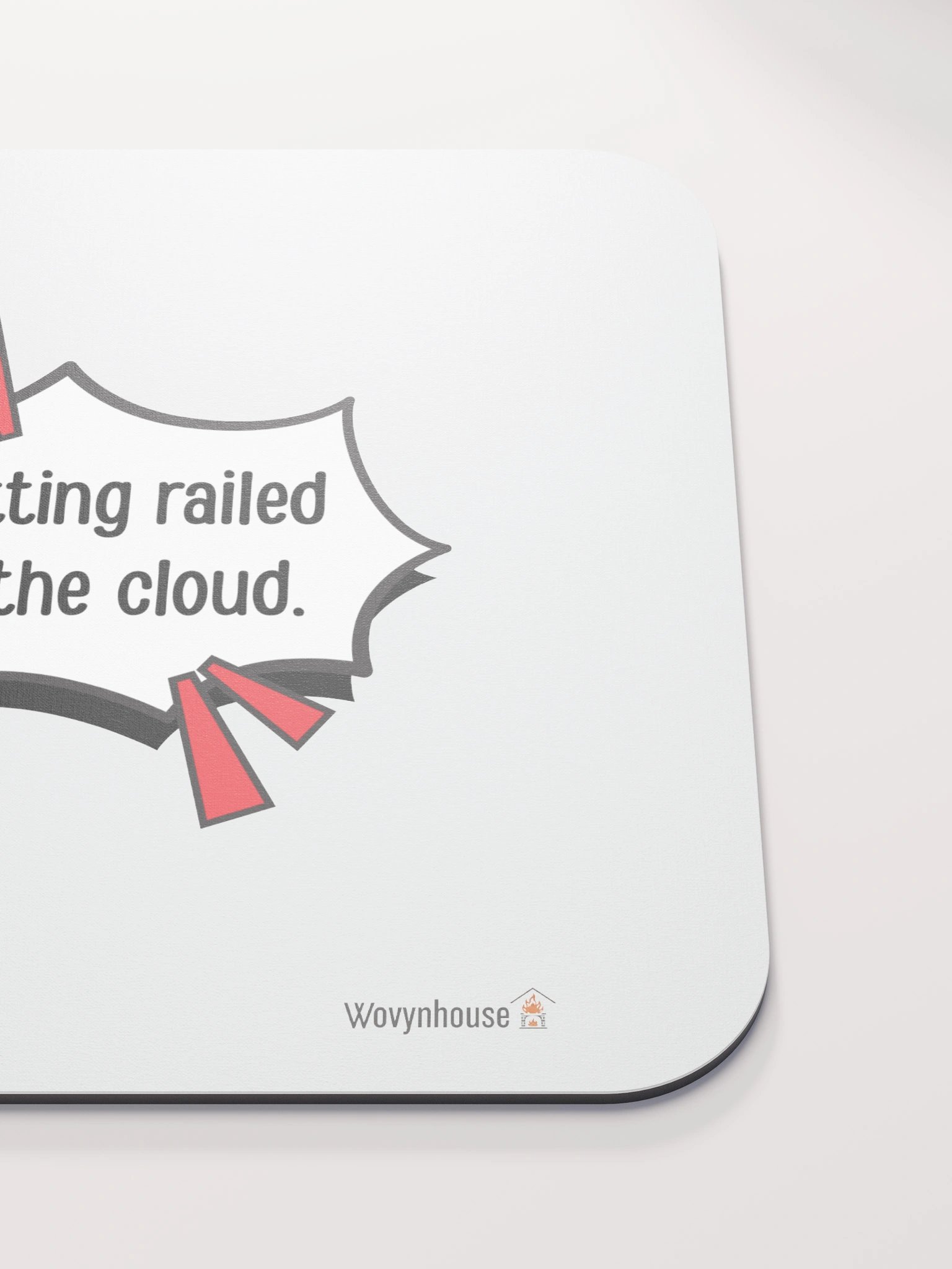 brb: Getting Railed in the Cloud Mouse Pad product image (5)