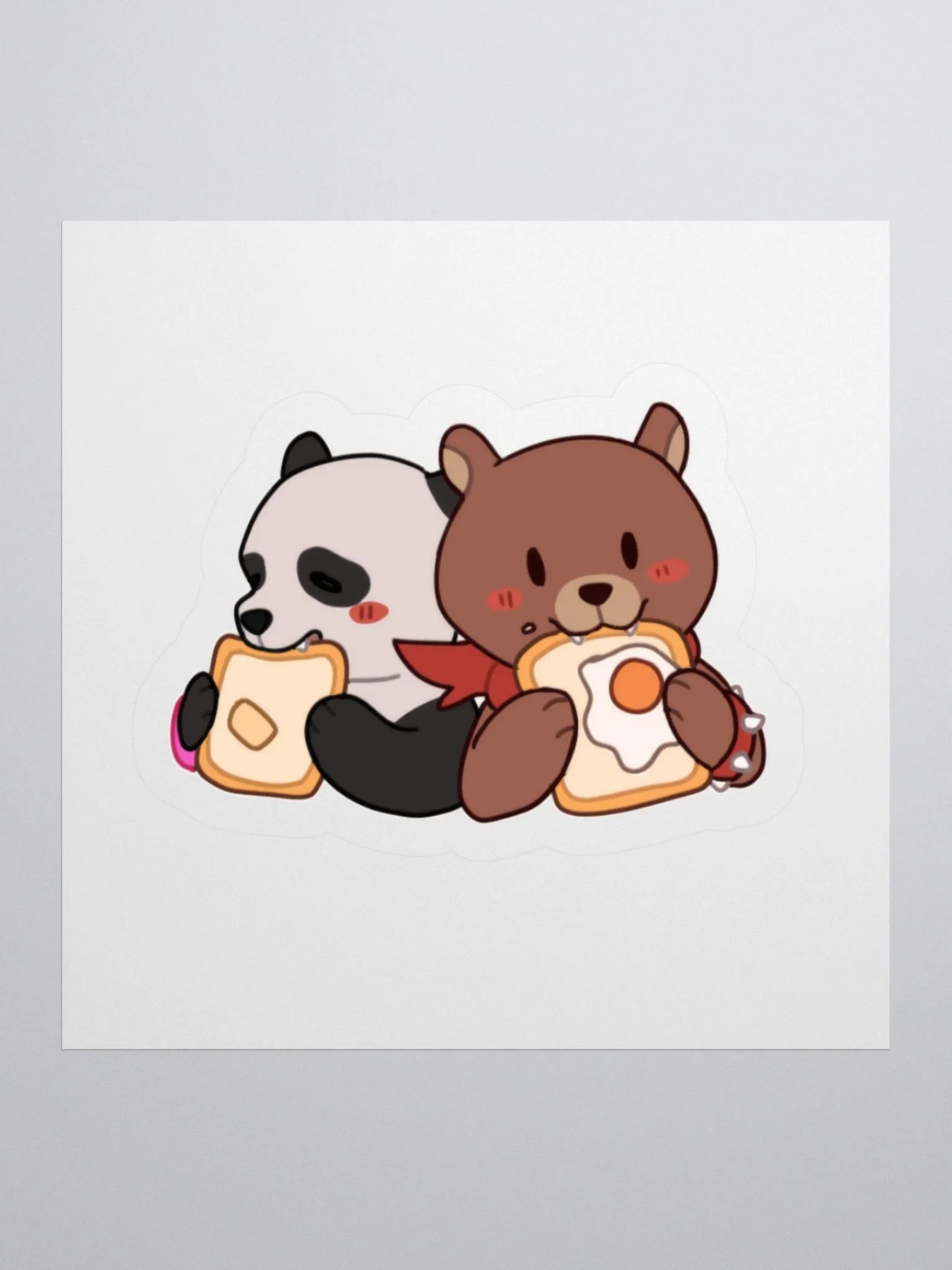 Sticker - Bears & Breakfast by Dysphoriyl product image (1)