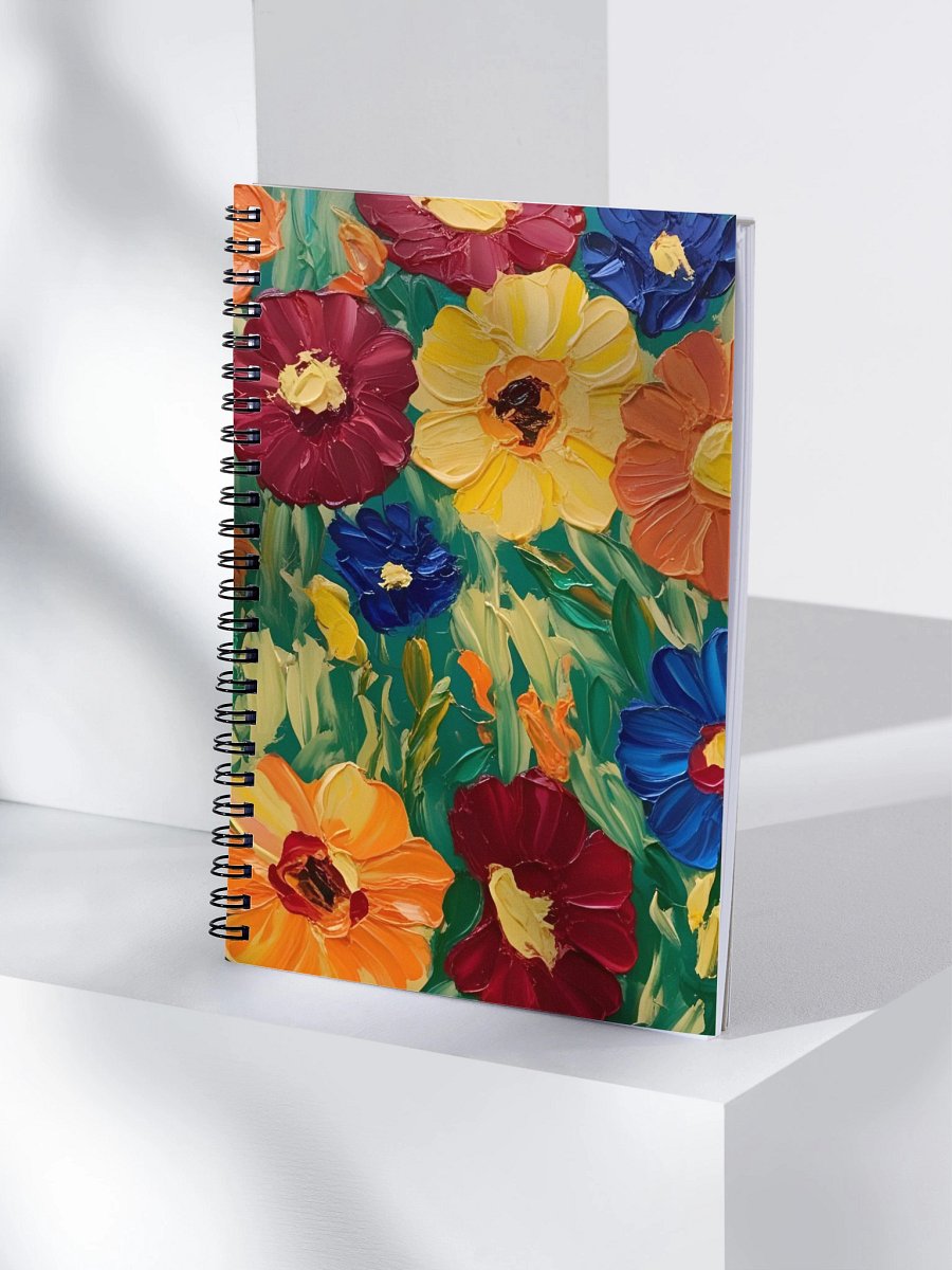Peggy Spiral Dotted Notebook product image (4)