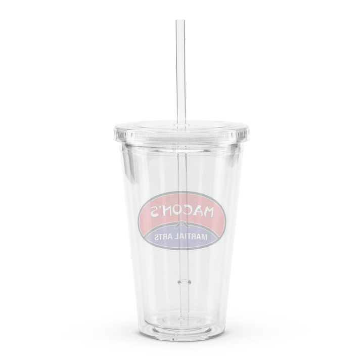 Double Wall Clear Plastic Tumbler (16 oz) product image (2)