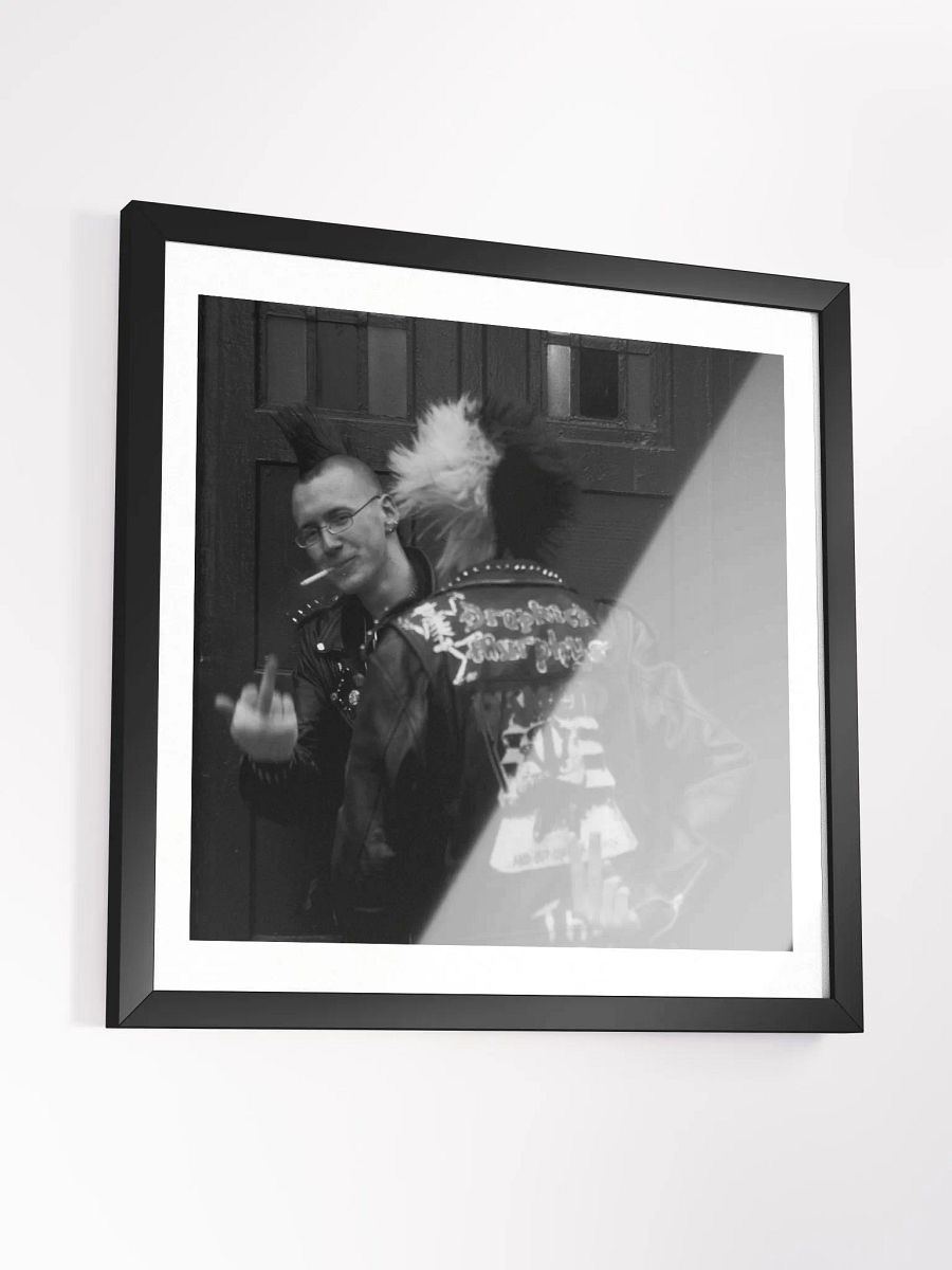 Framed Square Print Street Photograph Punks product image (3)