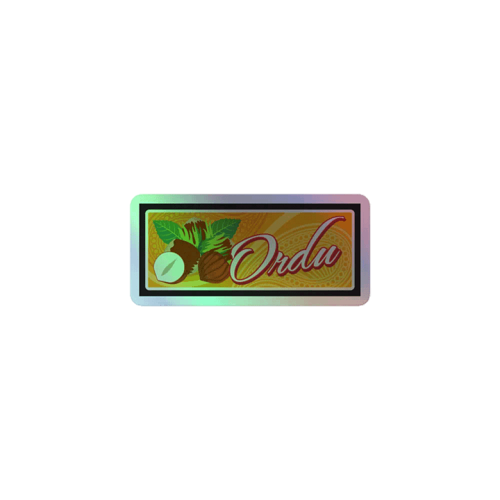 Ordu The Heart of Hazelnuts Sticker product image (1)