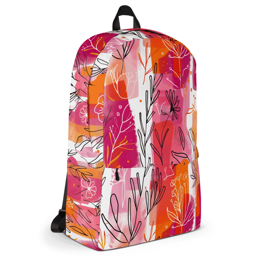 Botanical Burst All-Over Backpack product image (5)