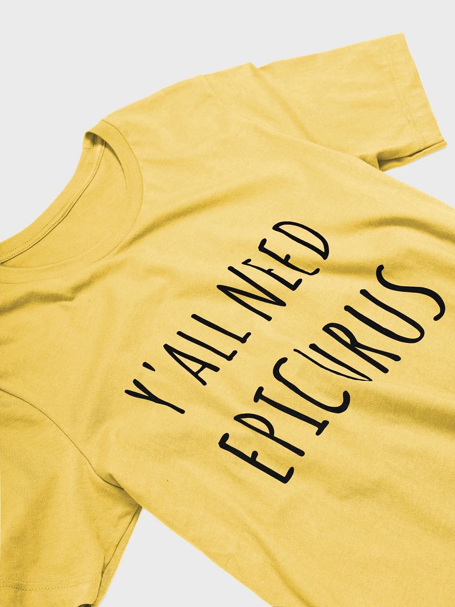 Y'all Need Epicurus LIGHT (Supersoft T-Shirt) product image (53)