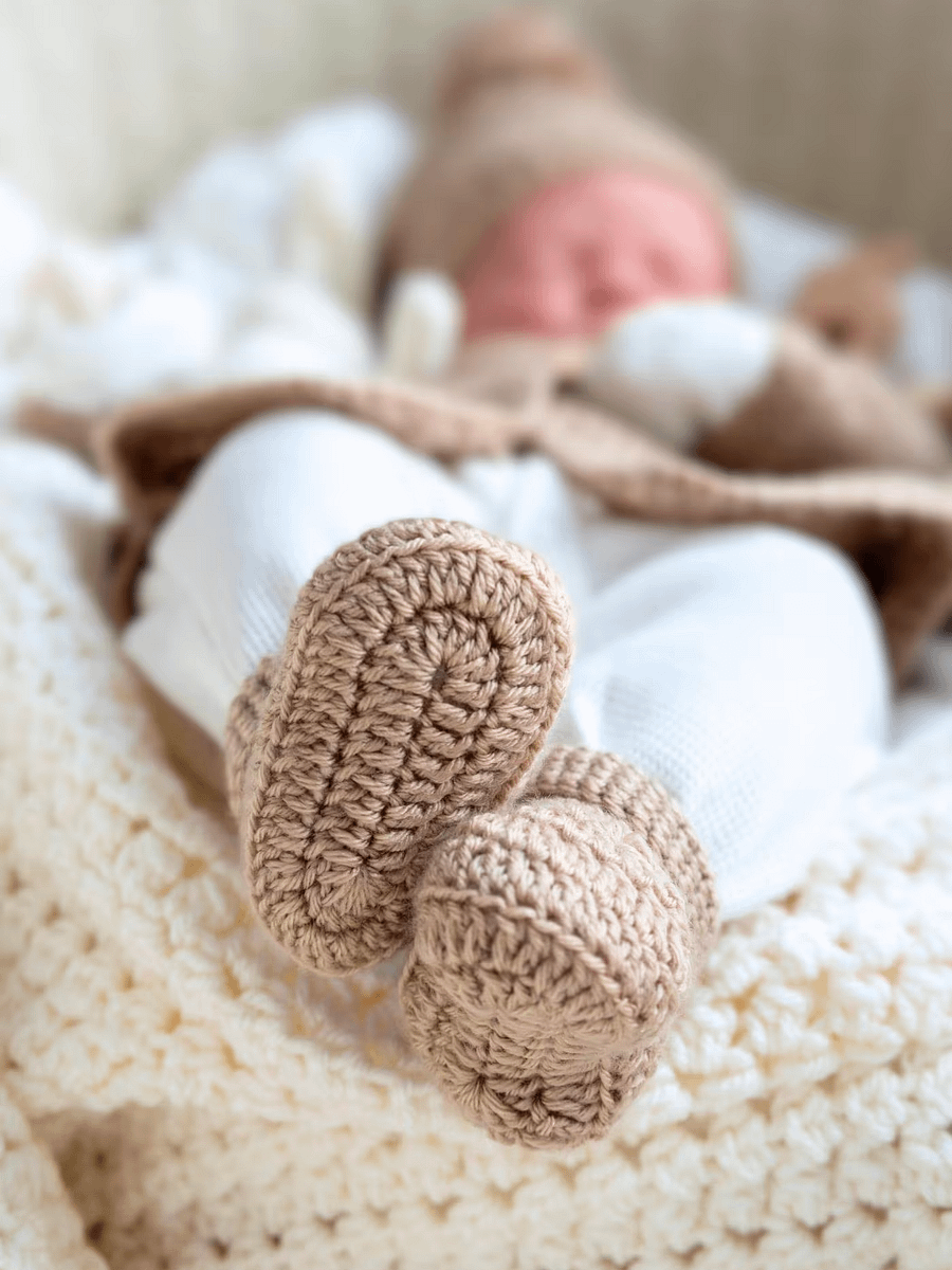 Crochet Pattern: Fast Baby Booties product image (8)